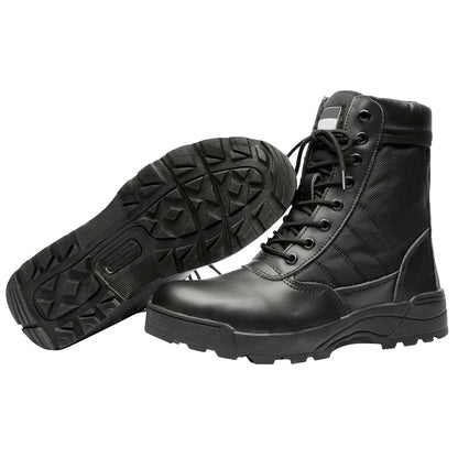 Desert Combat Boots Lace Up Outdoor Hiking Boots Breathable Hunting Training Boots High-top Lightweight Non-Slip for Men