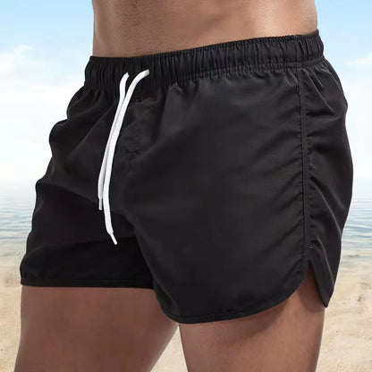 Striped Beach Shorts Men Fashion Swimwear Board Shorts Trunk Gym Fitness Pants Men's Briefs Swimsuit Kids Beachwear Short Boy