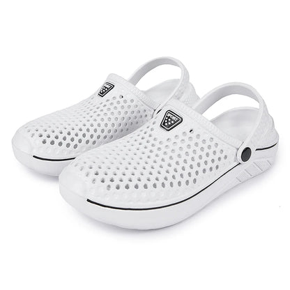 Men Shoes Flat Sandals Men EVA Clog Slippers Summer Slippers Men Garden Shoes Outdoor Beach Clogs Home Slide Slip-on Shoes