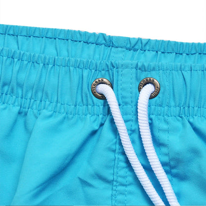 2024 Anchor Print Men's Swimwear Shorts Summer Beachwear Sexy Swim Trunks Men Swimsuit Low Waist Breathable Beach Male Wear Surf