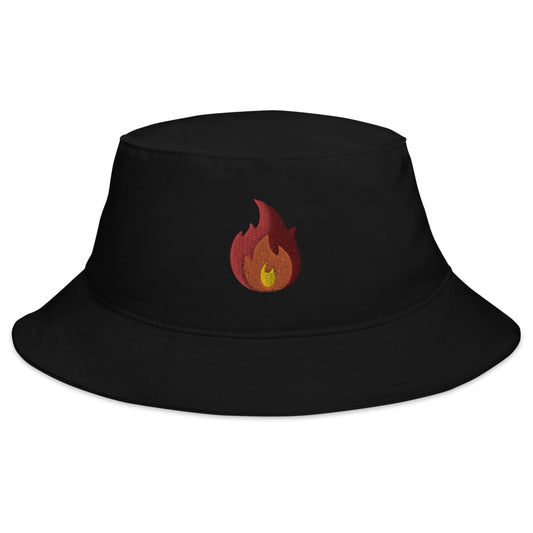 Bucket Hat Flame. Free Shipping