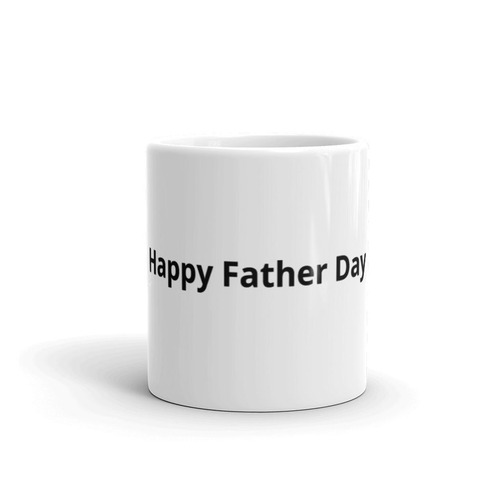 White glossy mug. Free Shipping