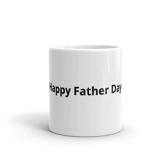 White glossy mug. Free Shipping