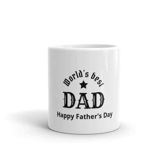 White glossy mug/ Free Shipping.