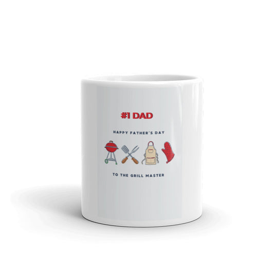 White glossy mug/ Free Shipping