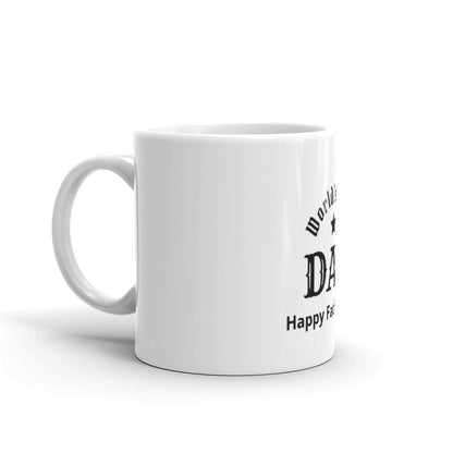 White glossy mug/ Free Shipping.