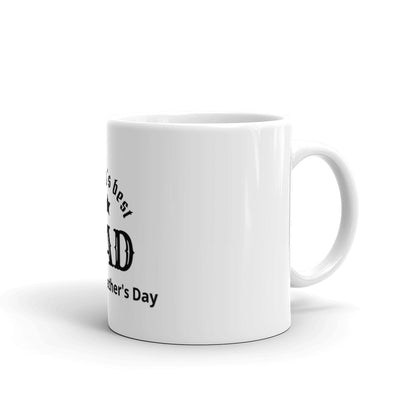 White glossy mug/ Free Shipping.