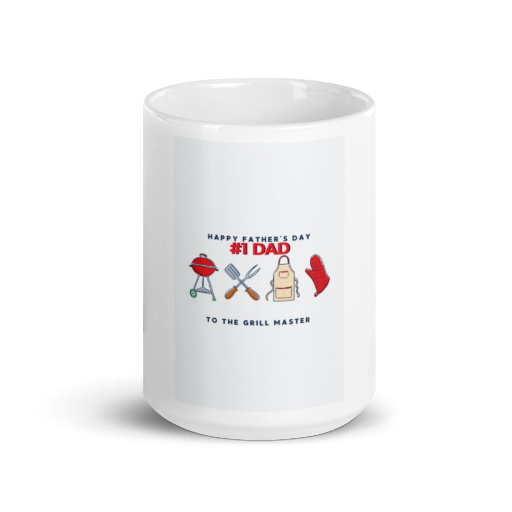 White glossy mug/ Free Shipping