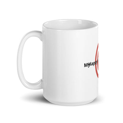 White glossy mug/ Free Shipping