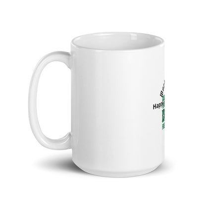 White glossy mug/ Free Shipping