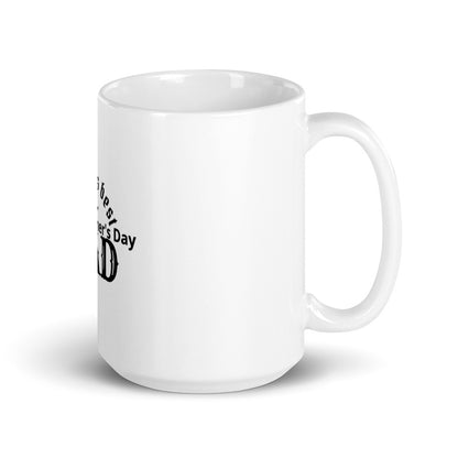 White glossy mug/ Free Shipping.