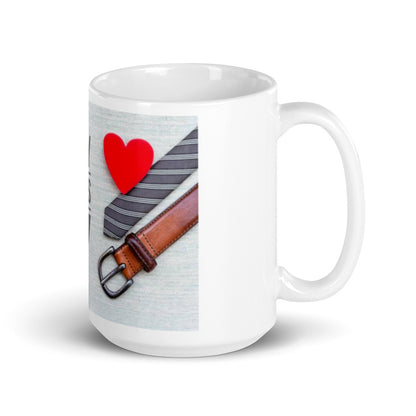 White glossy mug/ Free Shipping