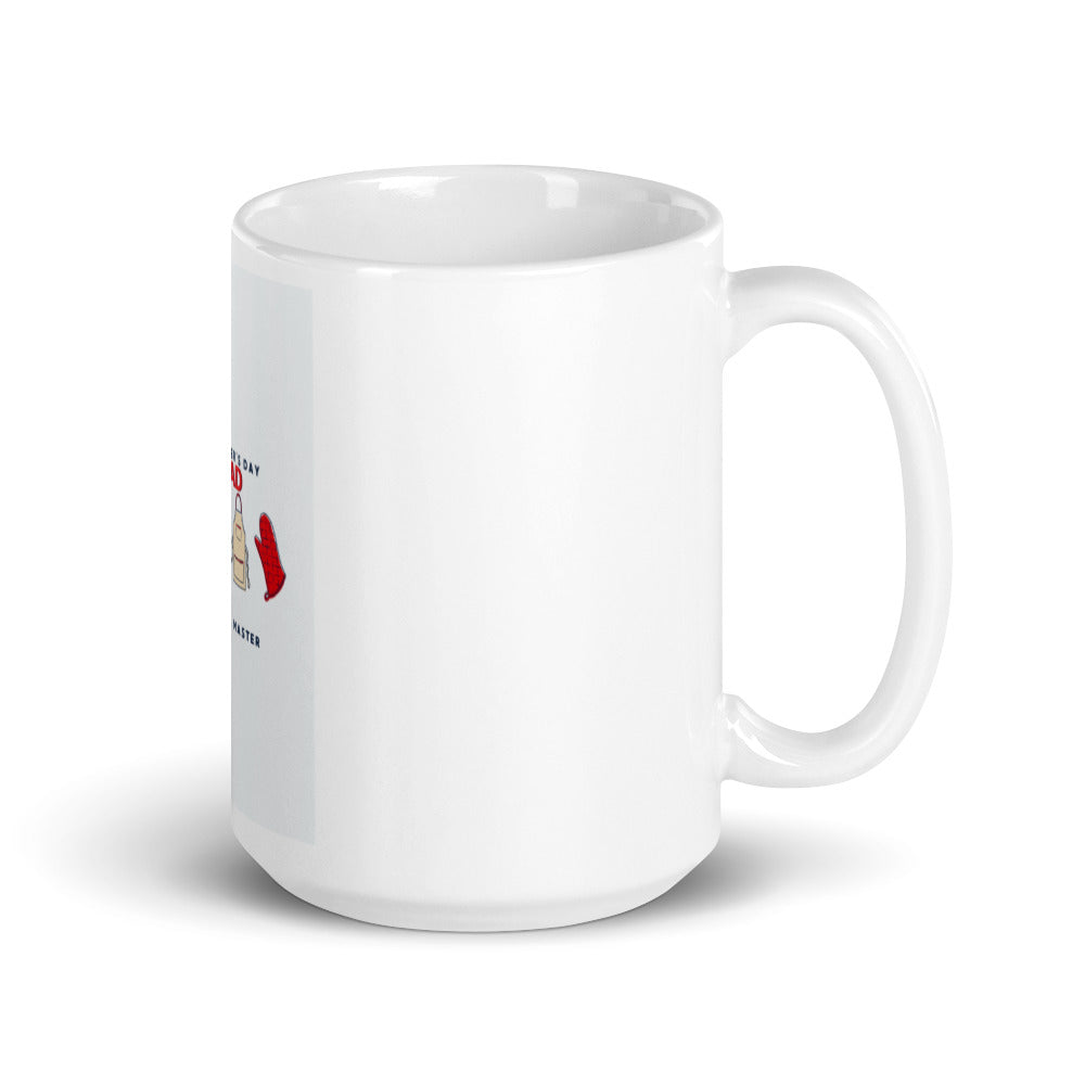 White glossy mug/ Free Shipping
