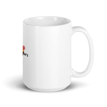 White glossy mug/ Free Shipping